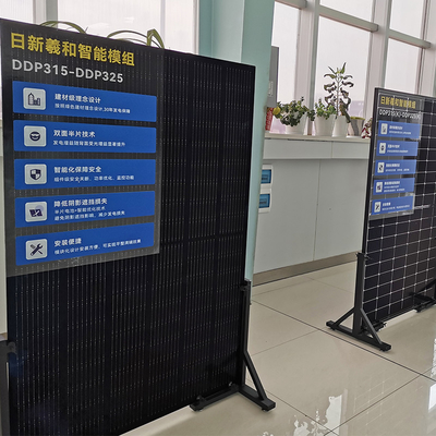 China Manufacturer Bifacial Solar Panels Customized Design PV Module For Home Roof