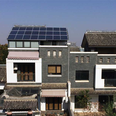 High Power Rooftop Bifacial Solar Panels Solar System 2 modules equipped with 1 optimizer