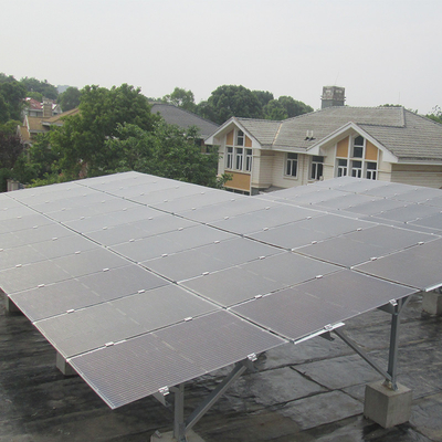 Eco Friendly Aluminum Titl 60 Degree Bifacial Solar Panels System