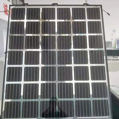 No PID Shadow loss Transparent Solar Panels With High Temperature Performance