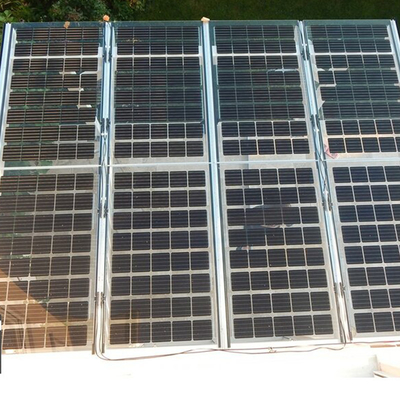 No PID Shadow loss Transparent Solar Panels With High Temperature Performance