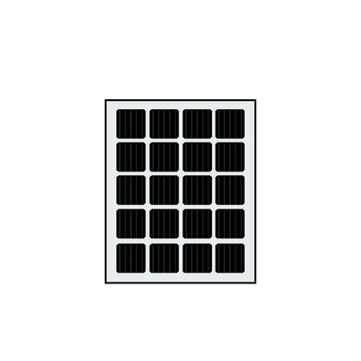 105 Watt Building Integrated Solar Panels Bifacial BIPV Components