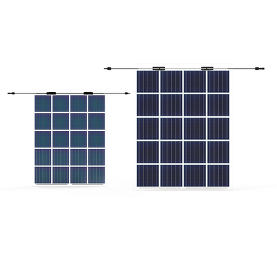 Custom Rooftop Carport BIPV Module 3.2mm Laminated Glass Sunroom Solar System