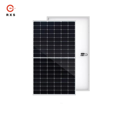 Rixin High Power Solar Panels Rooftop PV Module Half Cut Monocrystalline Silicon Cell