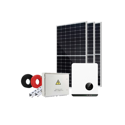 5KW 10KW 20KW On Grid Solar System Residential Solar Panel Solar Power Equipment