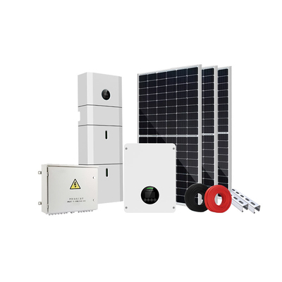 Anodized Alaminum Alloy Off Grid Solar System 5kw For House