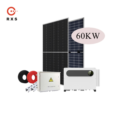 Complete Solar Energy Storage On Grid Hybrid Solar System 60KW 100KW 1MW