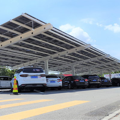 Highway Solar Car Charging Station BIPV Module Solar Carport System