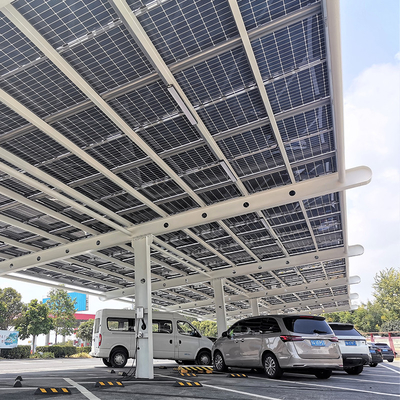 Highway Solar Car Charging Station BIPV Module Solar Carport System