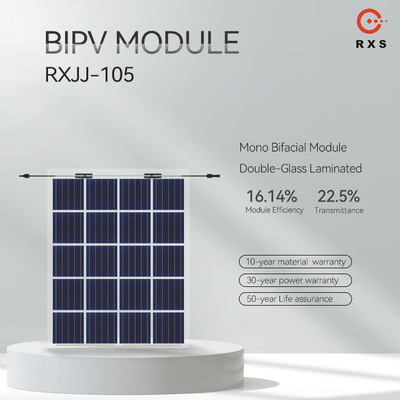 Renewable BIPV Solar Panel Battery Energy Power System 300W For Home Carport