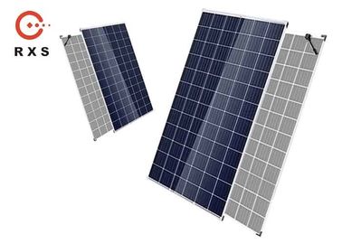 320W Multicrystalline Solar Panels Double Tempered Glasses Strengthen Cracking Resistance