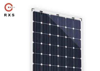 White Monocrystalline Solar Power Panels , 350 Watt Dual Glass Solar Panels