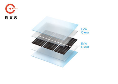 Perc monocrystalline bifacial dual glass solar panel / 360W / 72cells / 24V