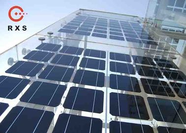 High efficiency A Grade Polycrystalline BIPV Transparent Double Glass Solar Panel with Best Price