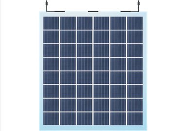 Transparent Amorphous Glass BIPV Solar Power Panels For Solar Mounting System