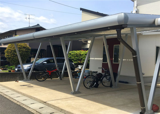Corrosion Resistance Solar Power Charging Station With PV Solar Carport System