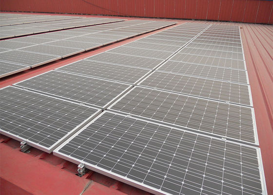 Hot Dipped Bifacial Solar Panels Galvanized Steel SGS Solar Panel Color steel tile Roof