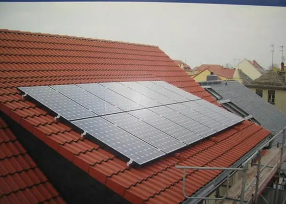 Adjustable OHSAS18000 Solar Panel Mounting System For Home