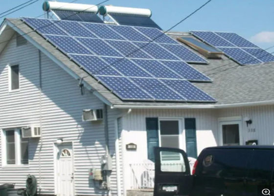 Tile Roof Bifacial Solar Panels Solar System For Solar Power System