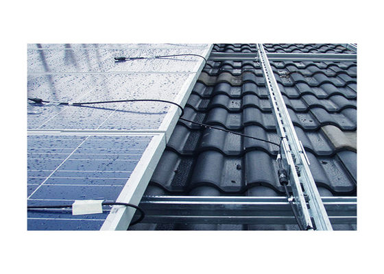 Tile Roof Bifacial Solar Panels Solar Mounting System For Solar Power System