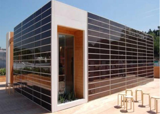 Double Glass BIPV Solar Panels 230W Transparent BIPV Customizable