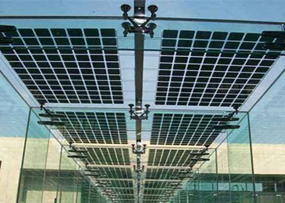 High Transmittance BIPV Solar Panels Module With Customized Dimenensions And Thickness