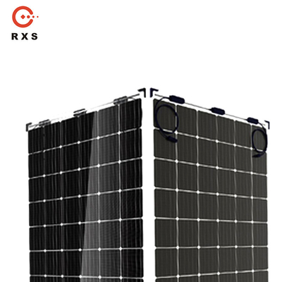 Rixin 550w Double Glass PV Modules Monocrystalline Silicon Solar Panel Price