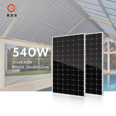 500w Monocrystalline PV Module Power 72 Cells 550 Watts Solar Panel