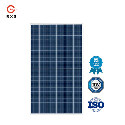 72 Cell Solar PV Module Photovoltaic Coated Tempered Glass Solar Panel Kit 340w 345w