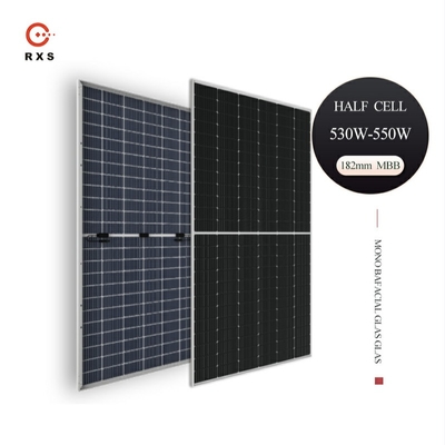 530W High Power Solar Panels 540W 550W Half Cut PV Module