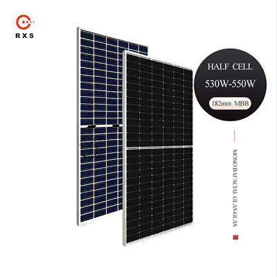 Roof Double Glass PV Modules 500w 550w