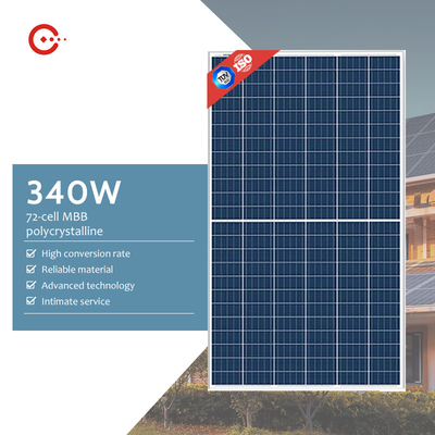 High Efficiency High Power Solar Panels 340W Perc Half Solar Panel