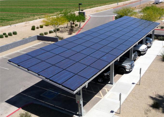 Smart Shared Solar Car Charging Station BIPV Unify Design For Electric ...