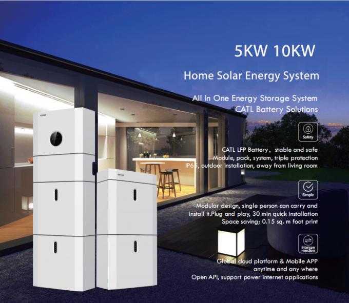 Complete Home Off Grid Solar Power Panel System 5kw